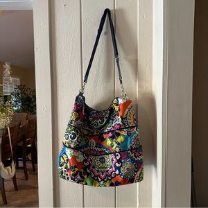 GREAT VERA BRADLEY COLLAPSABLE OVERNIGHT XLG TOTE BAG WOW
